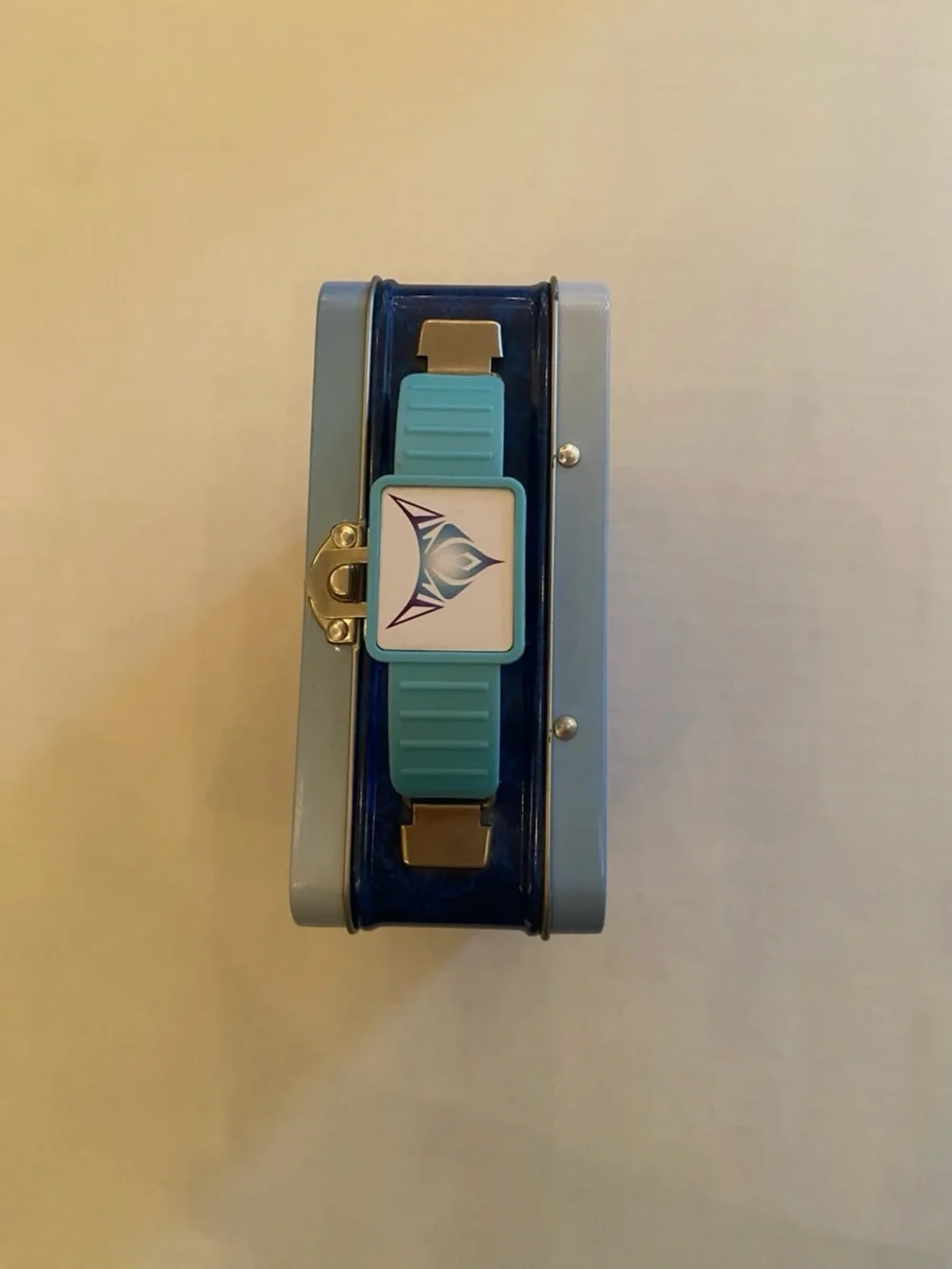 A Frozen Queen of Ice and Snow Purple Kids Metal Box